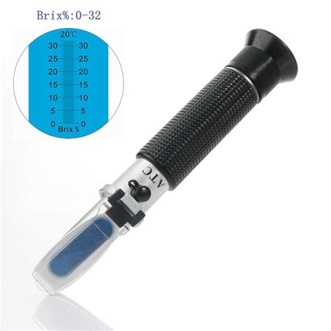 brix refractometer sugar tester|brix measurement chart.